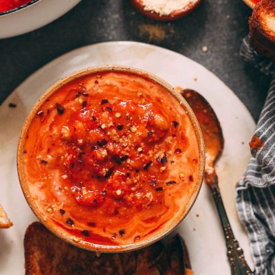 Garlicky Tomato Salsa