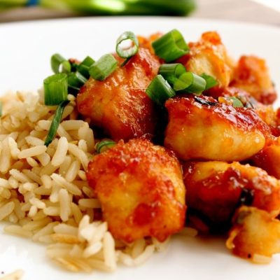 General Tsos Chicken With Rice