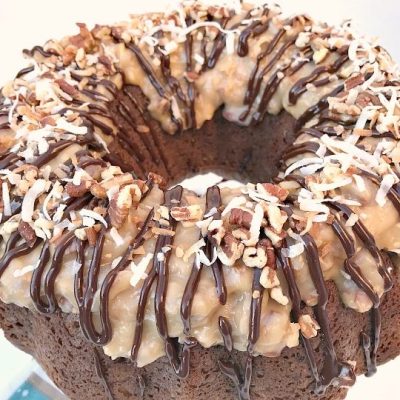 German Chocolate Bunt Cake