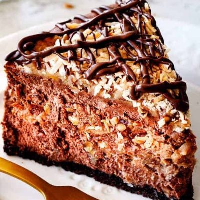 German Chocolate Cheesecake