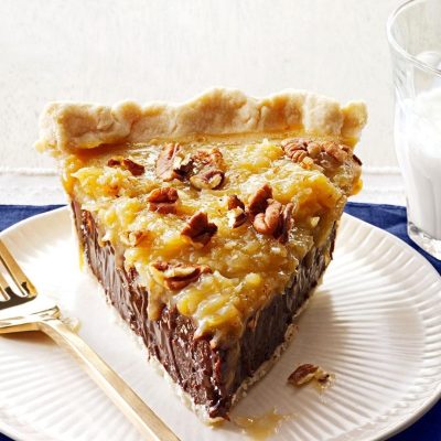 German Chocolate Pecan Pie