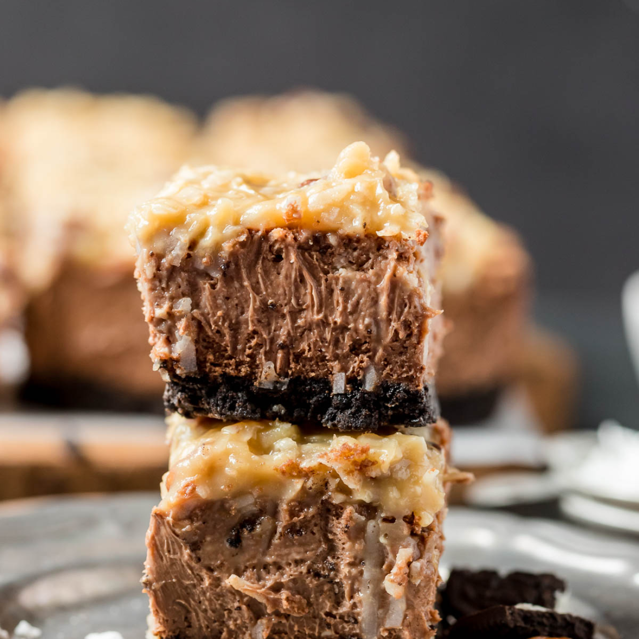 German Chocolate Squares