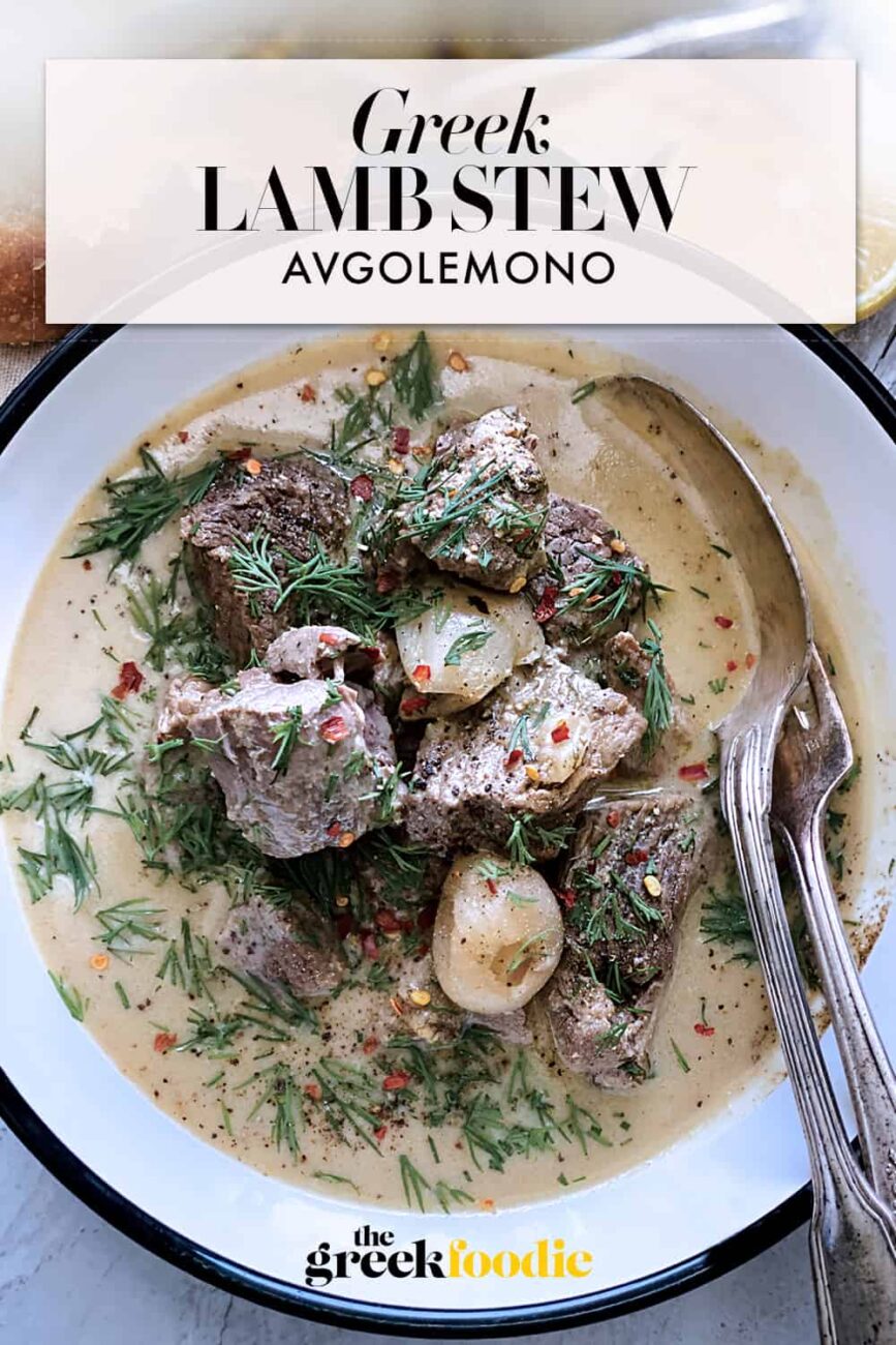 Giavourlakia Avgolemono – Lamb And Rice