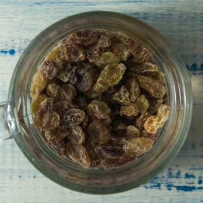 Gin Soaked Raisins Purported