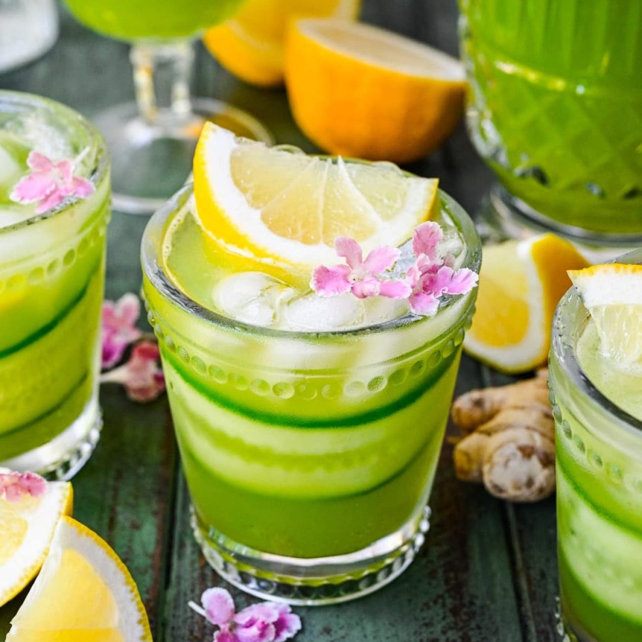 Ginger Cucumber Limeade