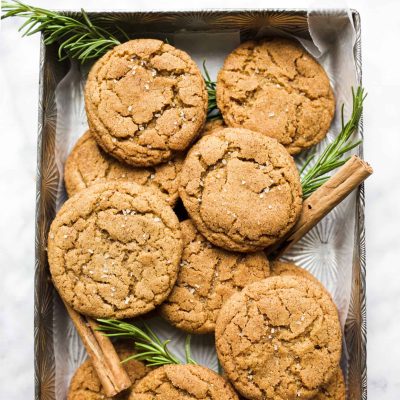 Ginger Molasses Cookies