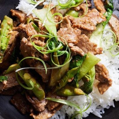 Ginger Stir Fried Beef