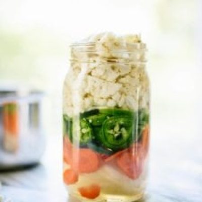 Gingery Sweet Pickled Vegetables