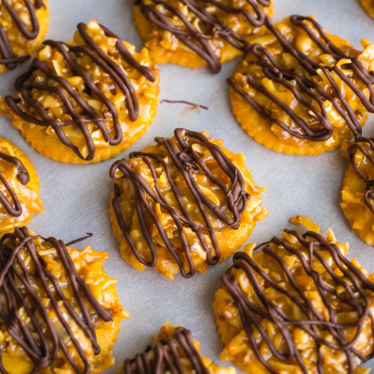 Girl Scout Samoa Cookies Copycat