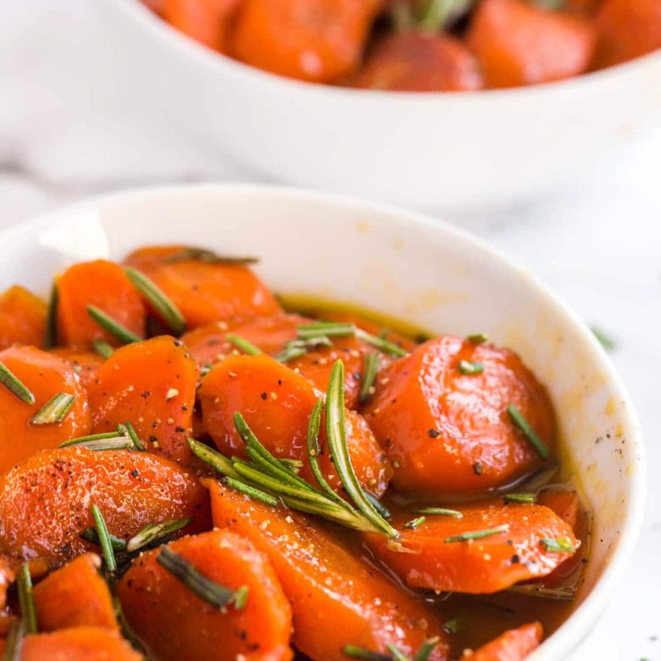 Glazed Carrots For Two