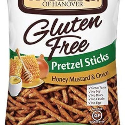 Glazed Honey Mustard Pretzels