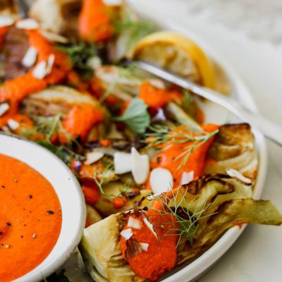 Glazed Red Pepper-Fennel Almonds