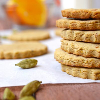 Gluten-Free Cardamom Shortbread