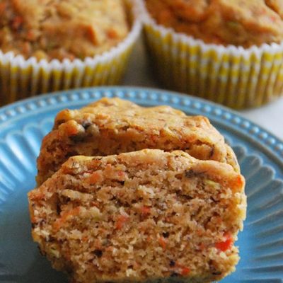 Gluten Free Zucchini Carrot Muffins