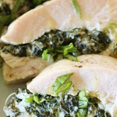 Goat Cheese And Olive Stuffed Chicken Breasts