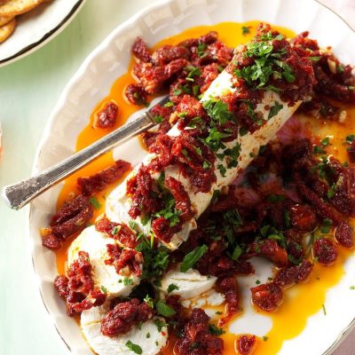 Goat Cheese And Sun Dried Tomatoe