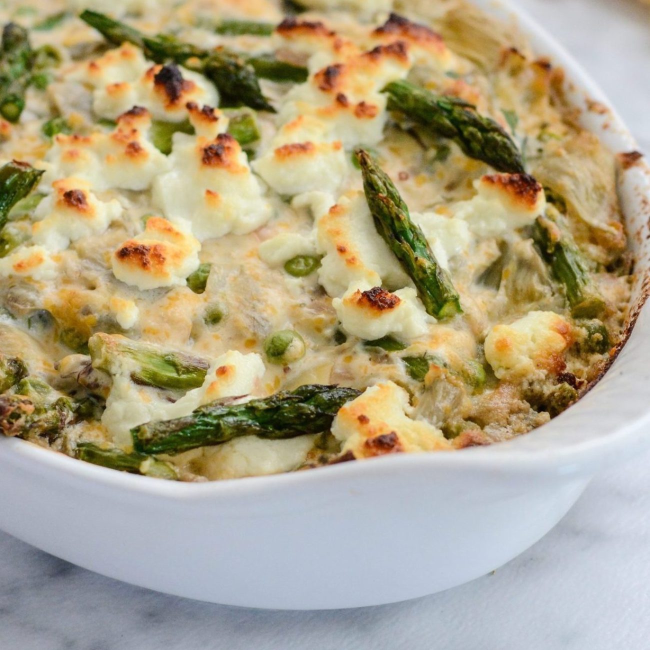 Goat Cheese And Vegetable Casserole