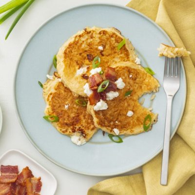 Goat Cheese Corn Cakes