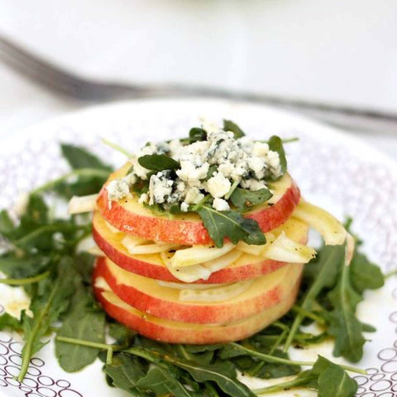 Goat Cheese Fennel Apple Salad