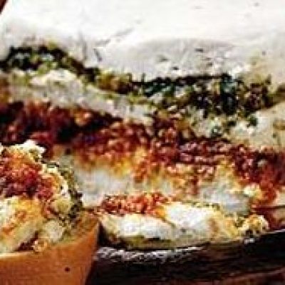 Goat Cheese, Pesto And Sun- Dried Tomato