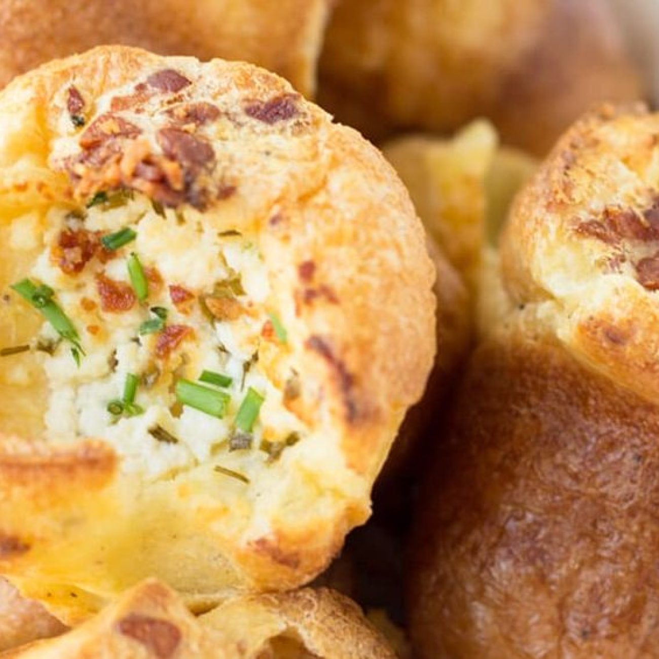 Goat Cheese Popovers