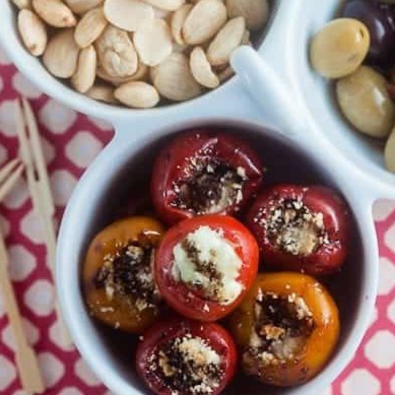 Goat Cheese Stuffed Peppadews