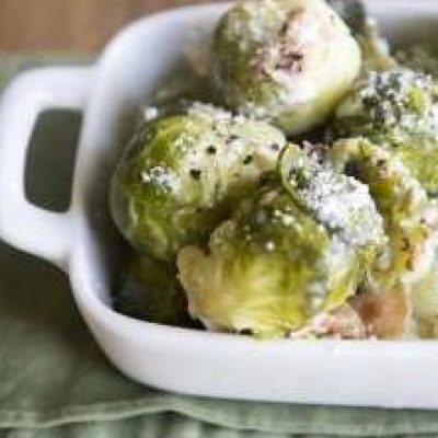 Golden-Crusted Brussels Sprouts Recipe