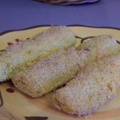 Good Eats Deep Fried Pickles Alton Brown