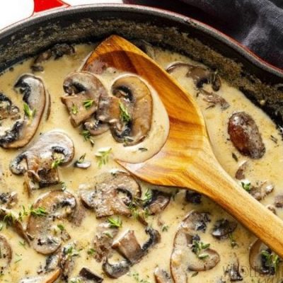 Gotta Be The Best Low Fat Mushroom Sauce