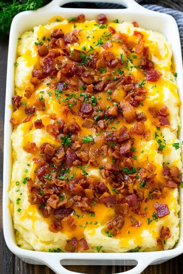 Gourmet Mashed Potato Casserole