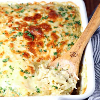 Grandmother Green Chili And Rice Casserole