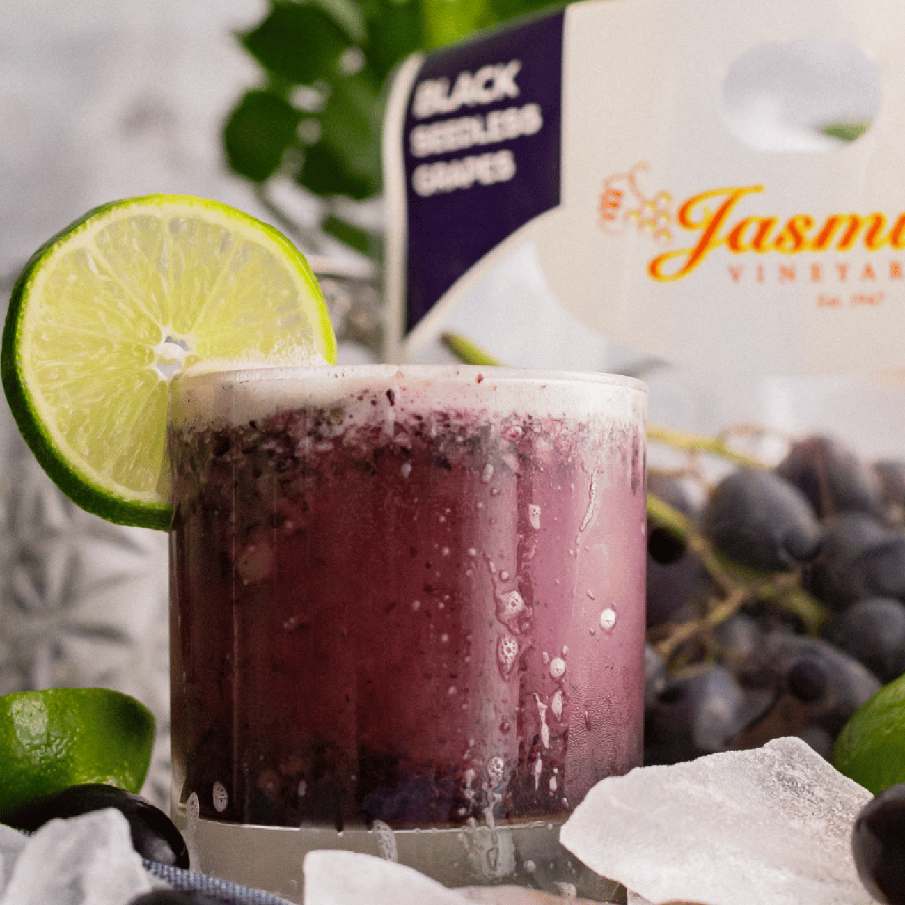 Grape Juice Spritzers