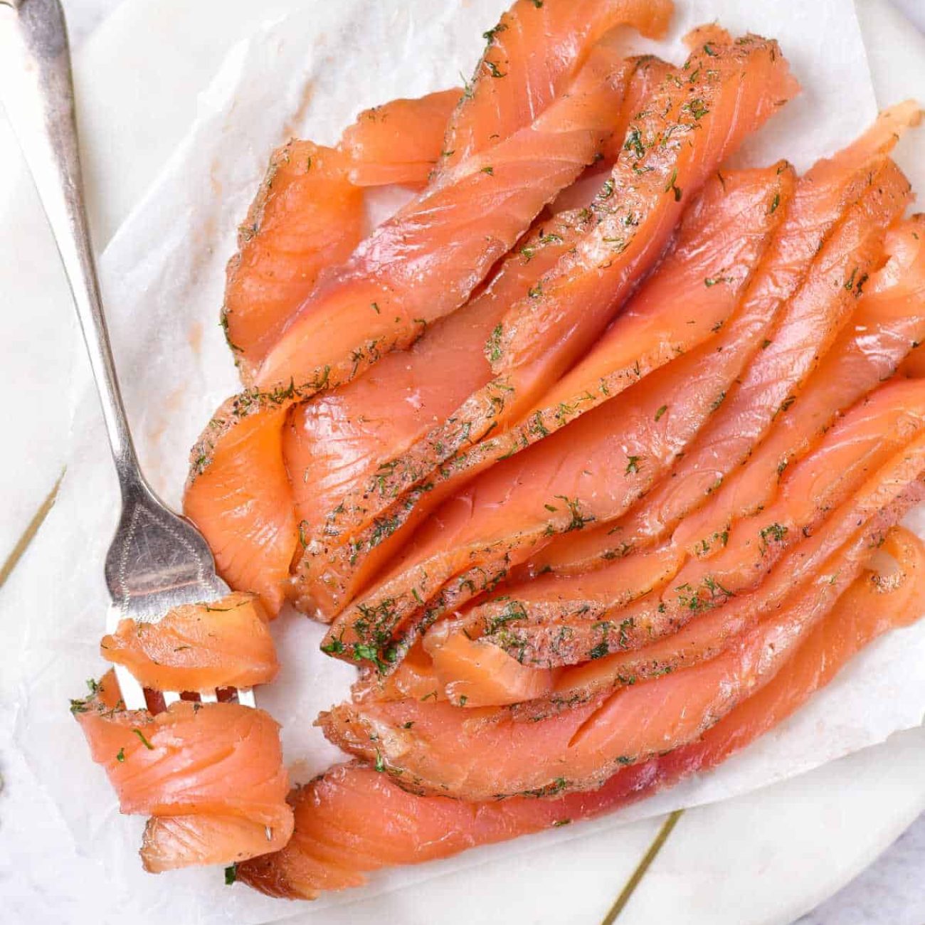 Gravlaks Dill- Cured Salmon