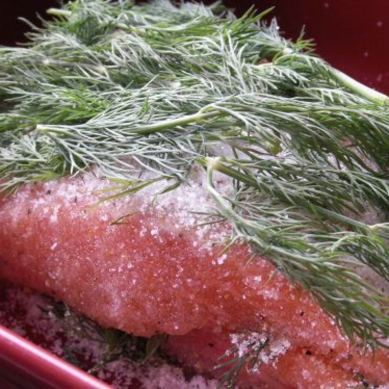 Gravlax Salt–And Sugar–Cured Salmon