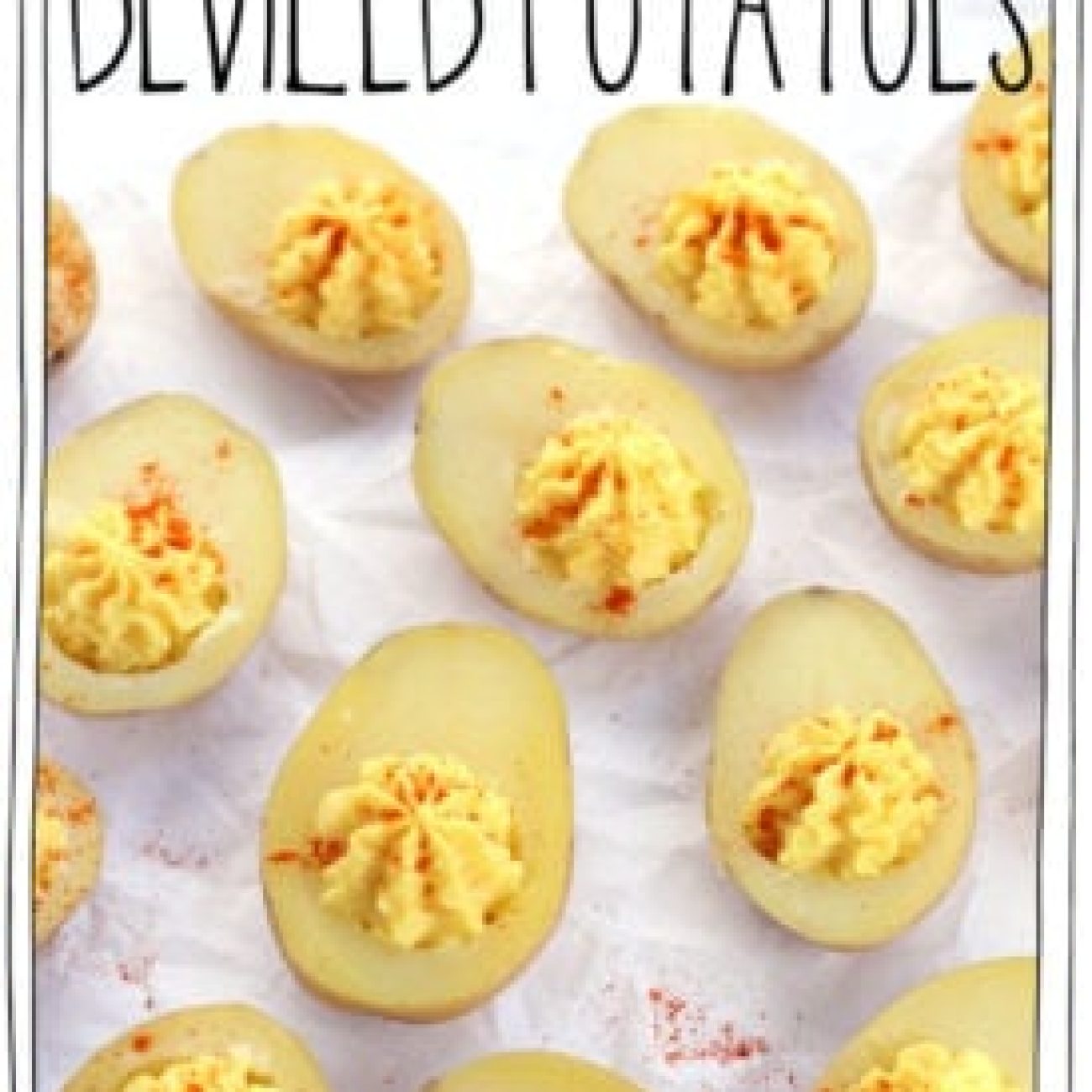 Great Grandmas Deviled Potatoes