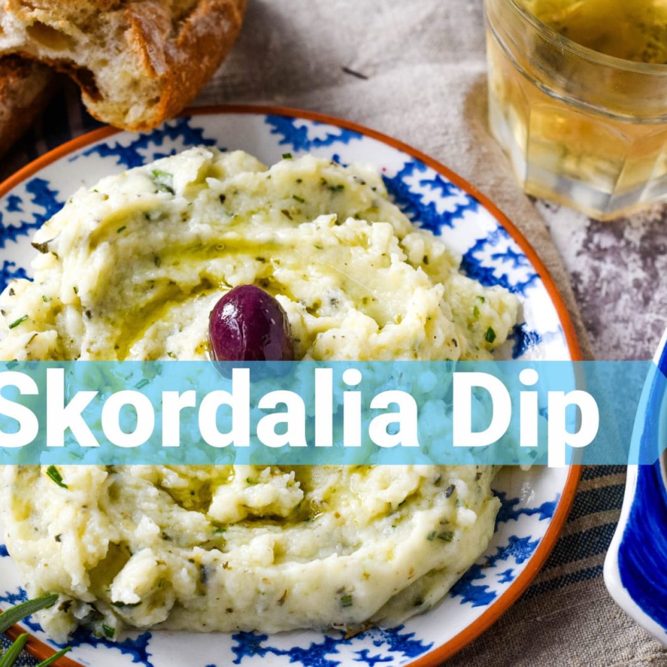 Greek Garlic Sauce Scordalia