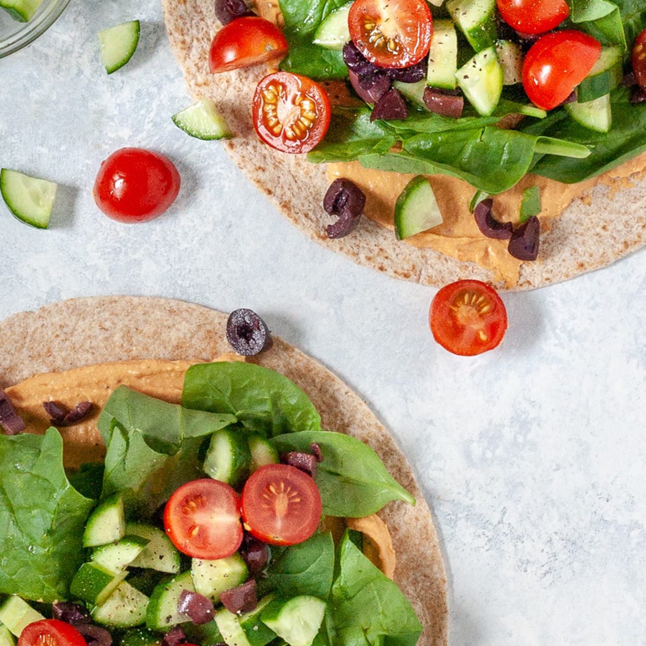 Greek Salad Roll- Ups