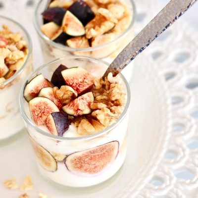 Greek Yogurt With A Honey/Fig/Date