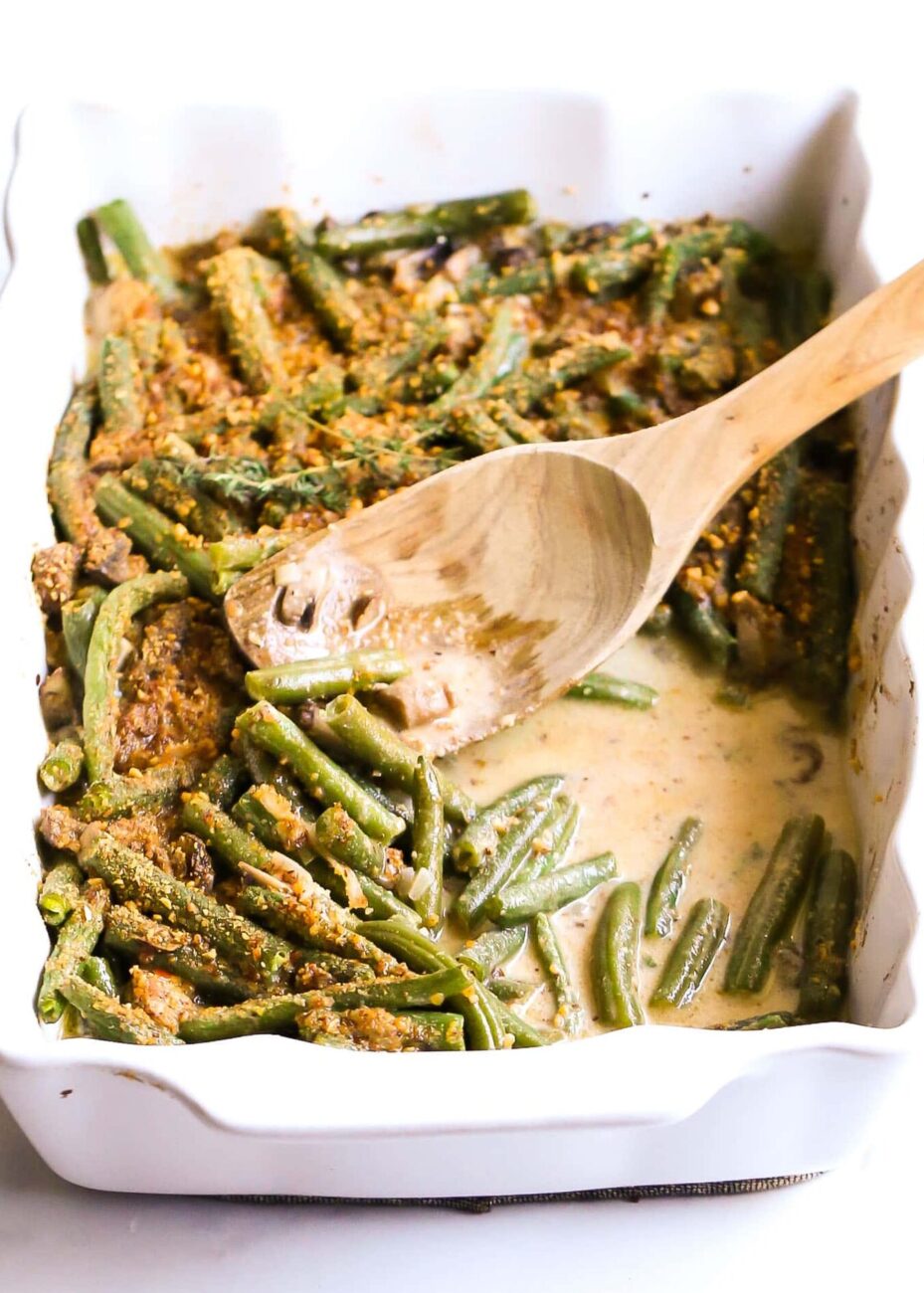 Green Bean Casserole With Bacon And Wine