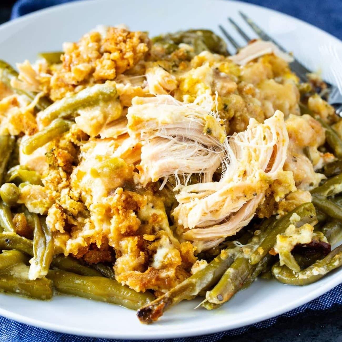 Green Bean, Chicken & Stuffing