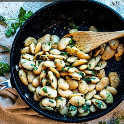 Green Beans With Lemon Herb Butter