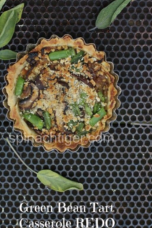 Green Beans With Mushrooms And Sage