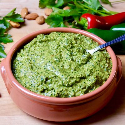 Green Chile Pepper Pesto