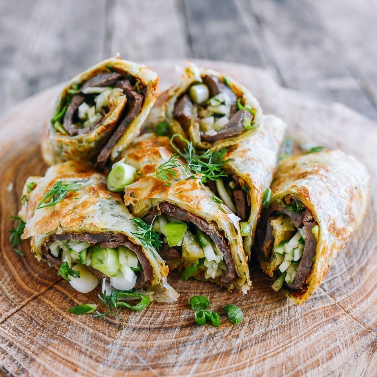 Green Onion Wraps