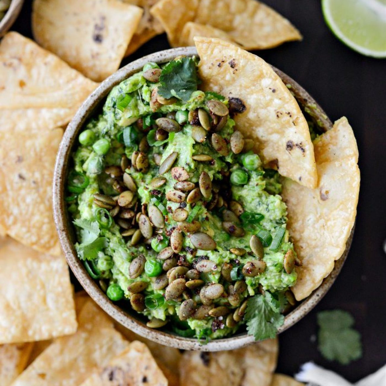 Green Pea Guacamole