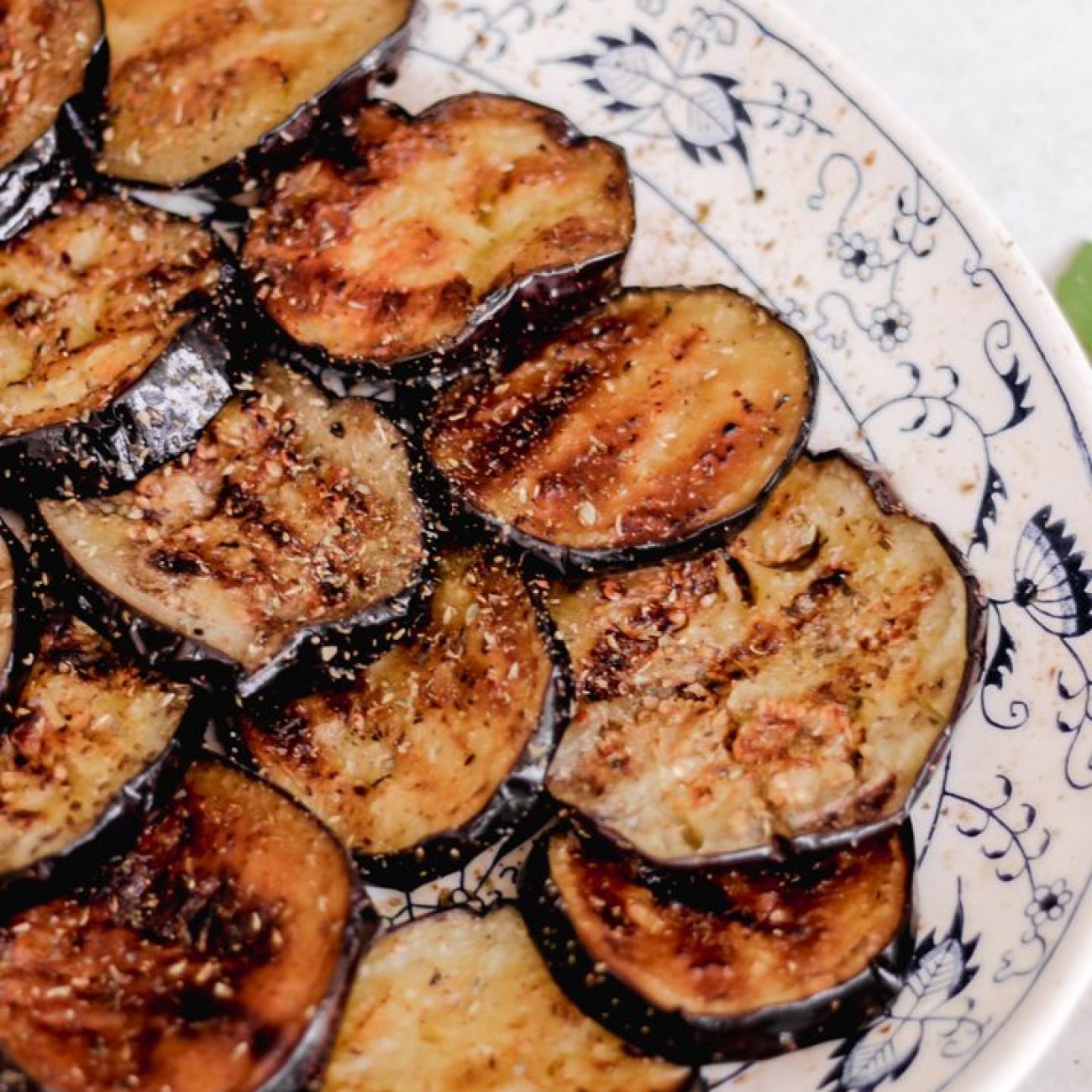 Griddled Marinated Aubergine