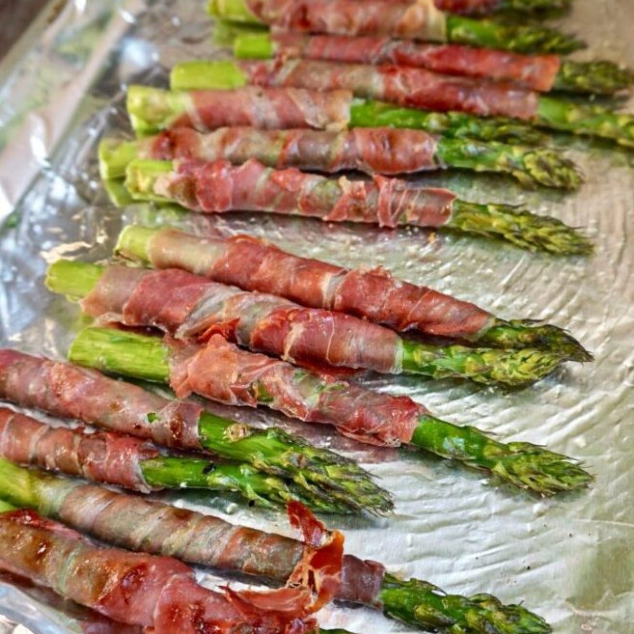 Grilled Asparagus Wrapped In