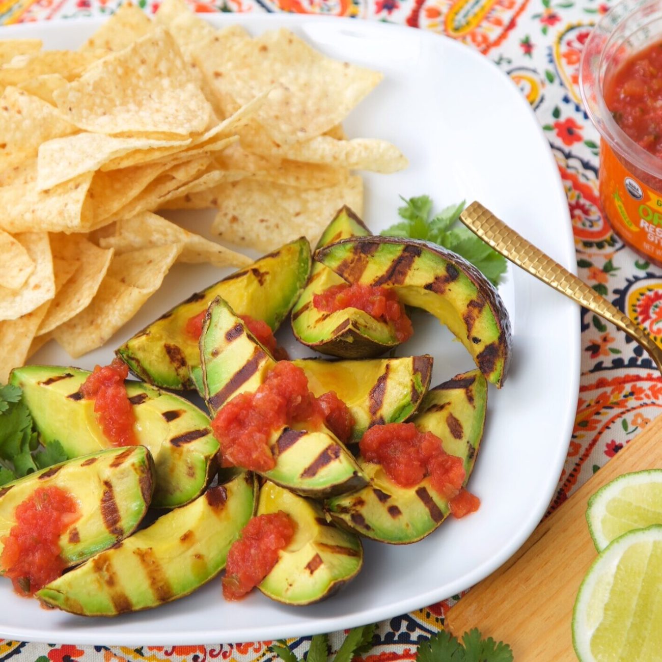 Grilled Avocado Salsa