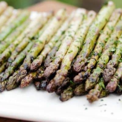 Grilled Balsamic Asparagus