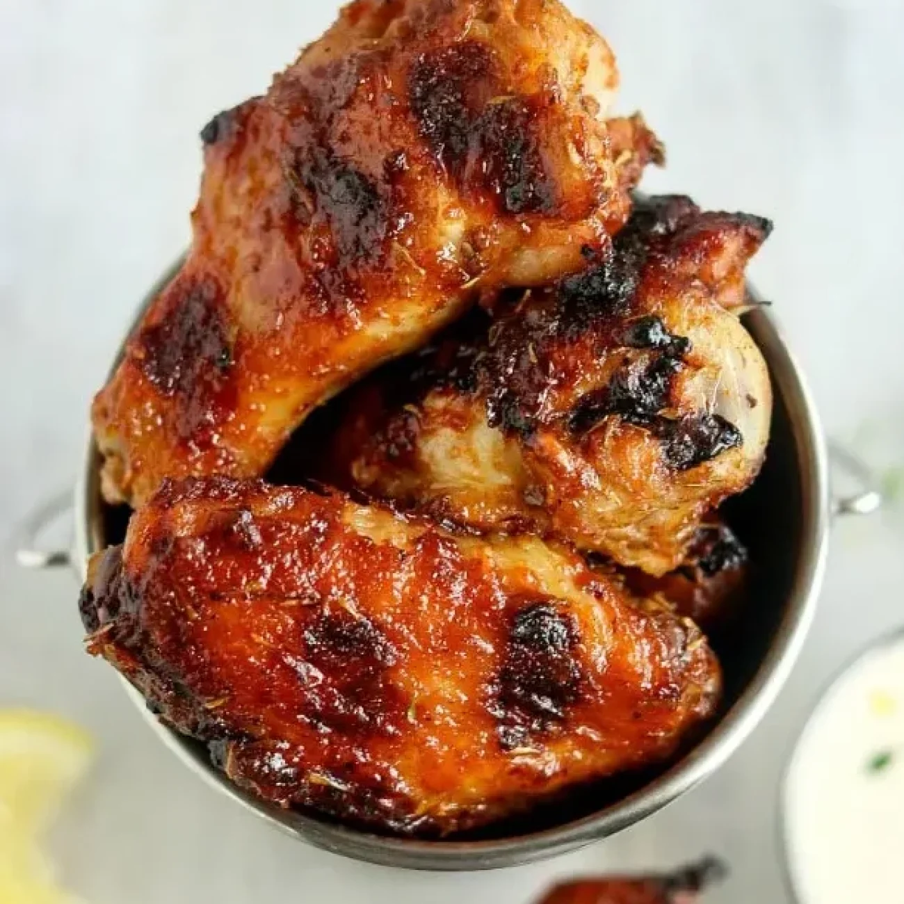 Grilled Bourbon Buffalo Chicken